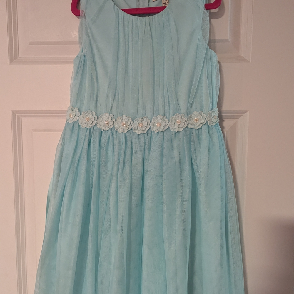 Speechless Blue Sleeveless Sundress for Weddings